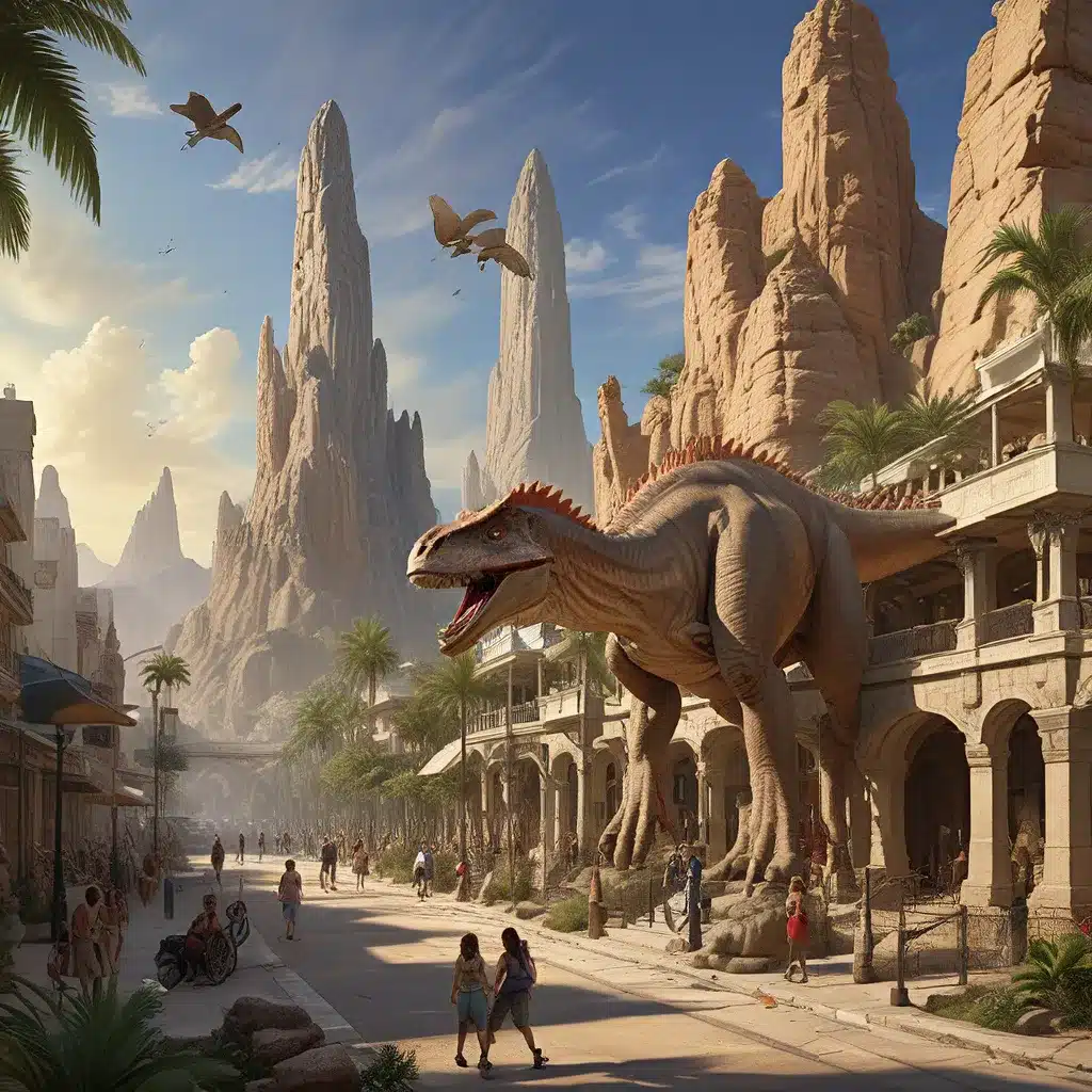 Cretaceous Citadels: Exploring the Architectural Wonders of Prehistoric Dinosaur Urban Centers