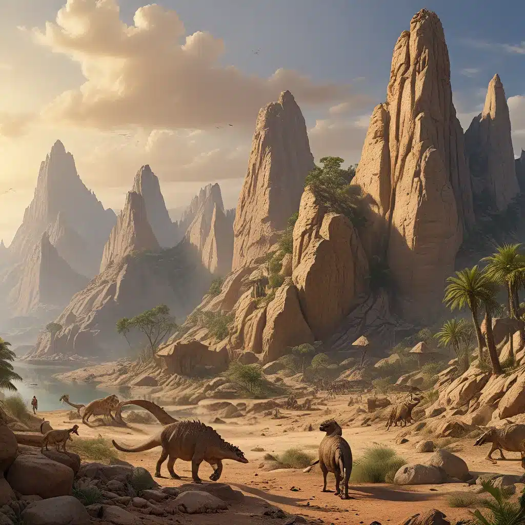 Cretaceous Citadels: Unveiling the Architectural Wonders of Prehistoric Dinosaur Cities