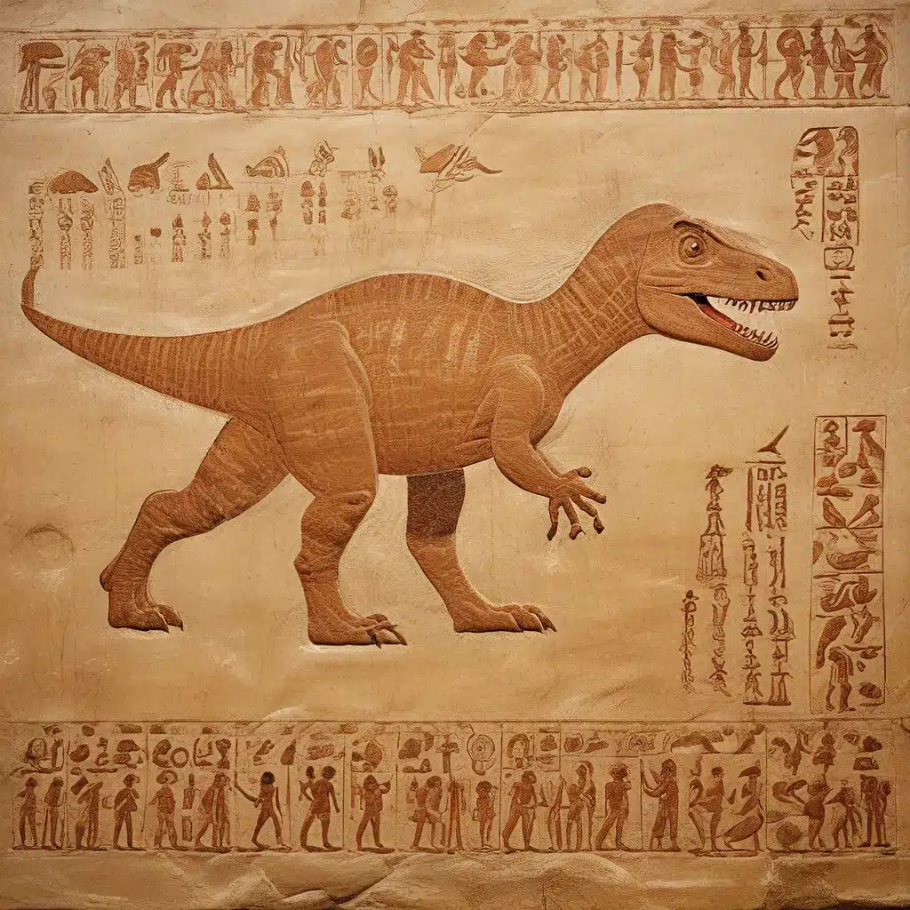 Deciphering the Enigmatic Hieroglyphs of Prehistoric Dinosaur Cultures