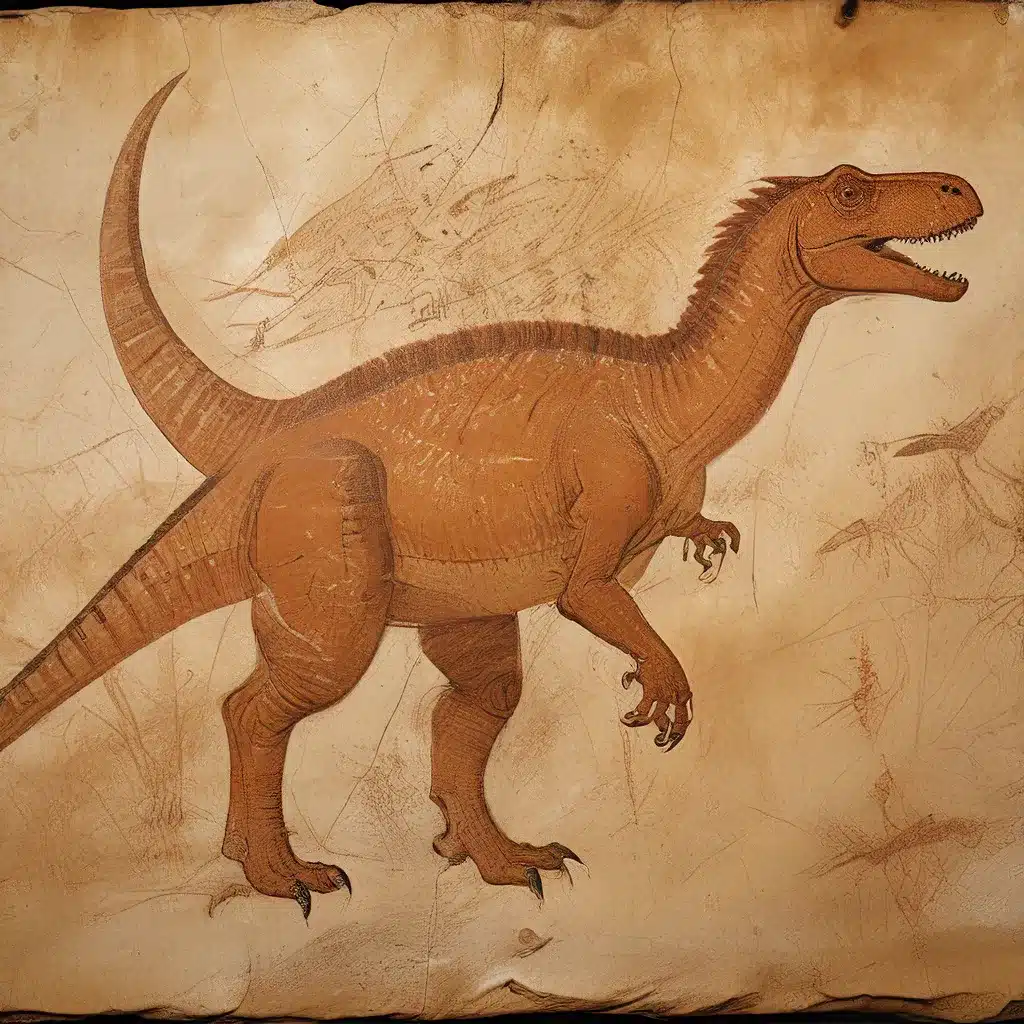 Deciphering the Symbolic Language of Prehistoric Dinosaur Art