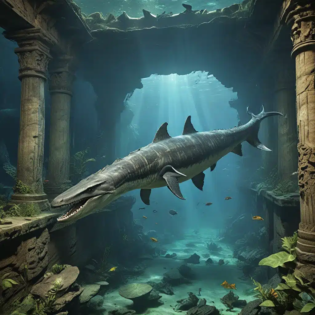 Diving into the Aquatic Ruins of the Liopleurodon Underwater Kingdoms