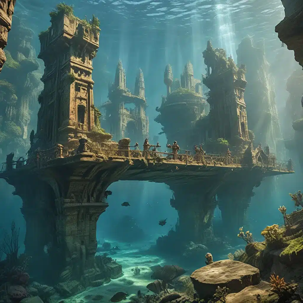 Diving into the Aquatic Ruins of the Mosasaurian Underwater Cities