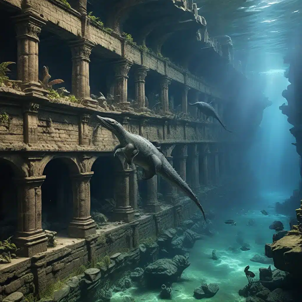 Diving into the Aquatic Ruins of the Plesiosaur Underwater Kingdoms