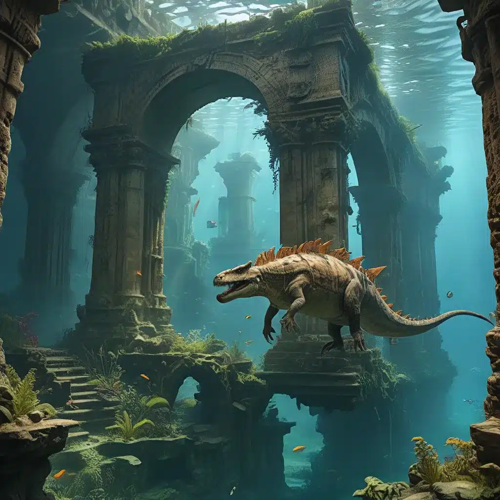 Diving into the Aquatic Ruins of the Shonisaurus Underwater Kingdoms