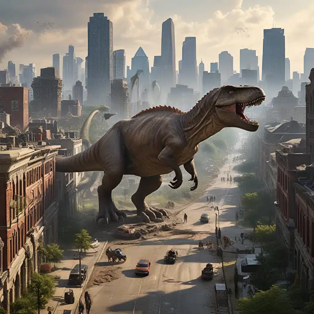 Jurassic Cityscapes: Decoding the Urban Planning of Prehistoric Beasts