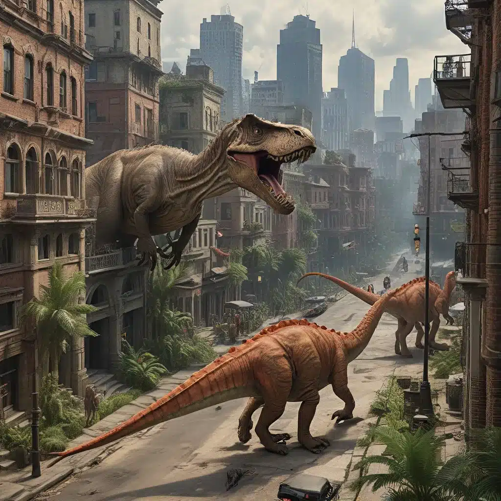 Jurassic Cityscapes: Exploring the Urban Planning of Ancient Creatures