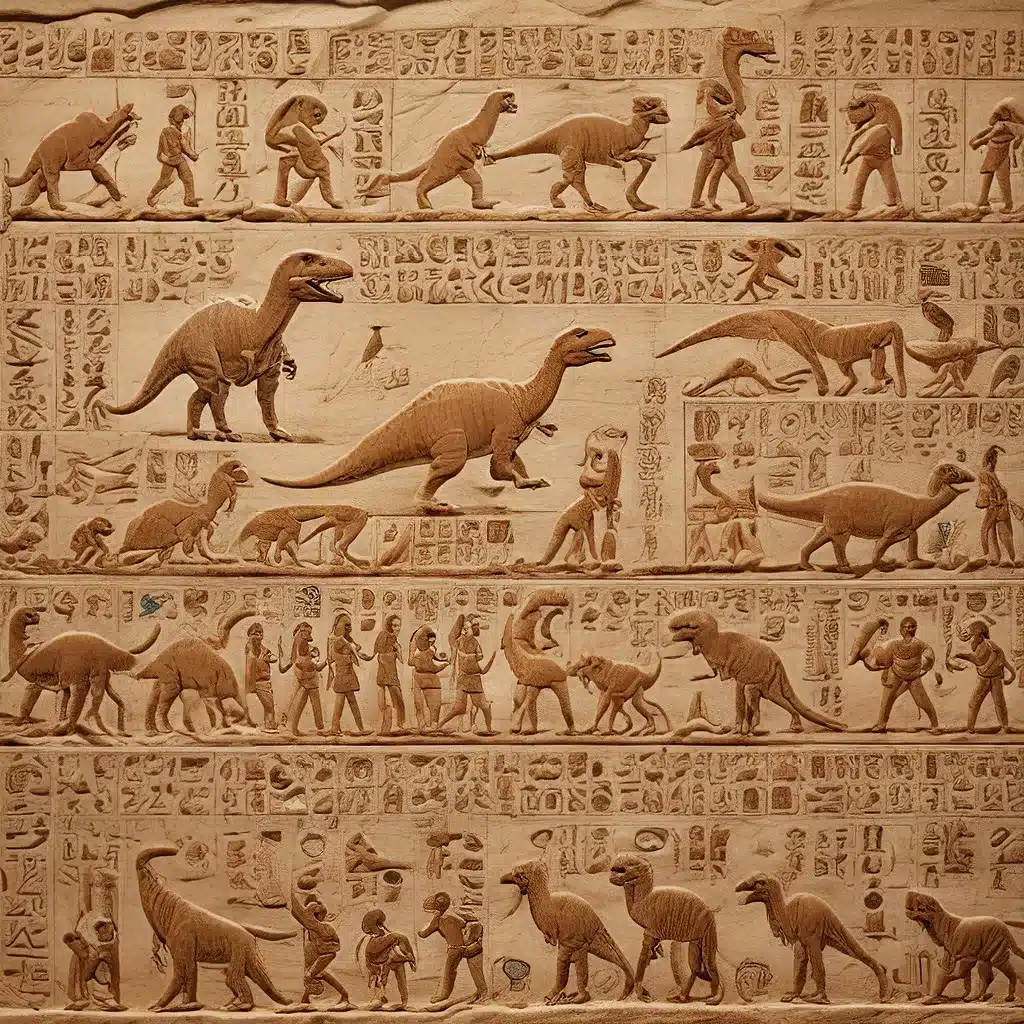 Jurassic Hieroglyphs: Deciphering the Written Languages and Scripts of Dinosaur Empires and Kingdoms
