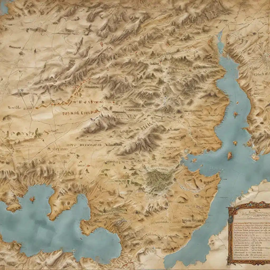 Mapping the Ruins of Forgotten Realms: Charting the Landscape of Antiquity