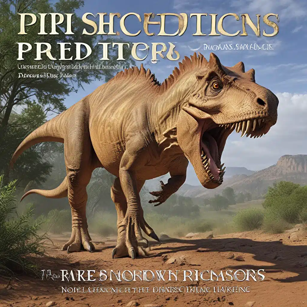 Prehistoric Predators: Unraveling the Mysteries of Dinosaur Hunting