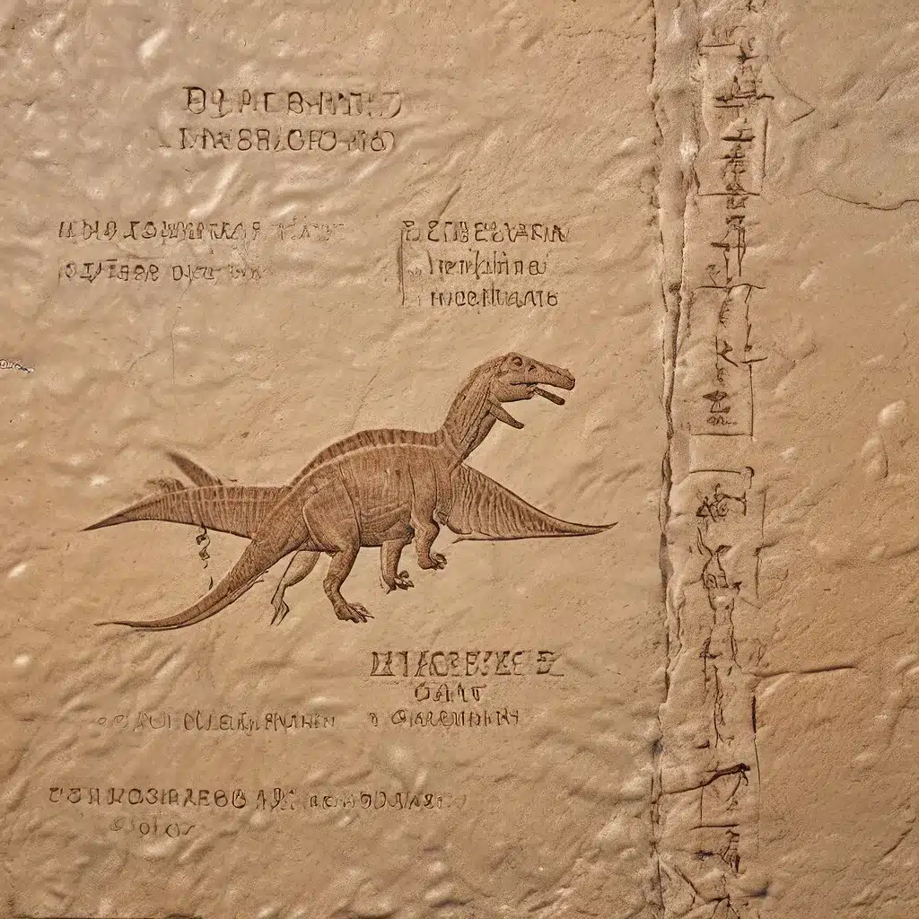Triassic Tablets: Deciphering the Inscriptions of Dinosaur Administrative Records