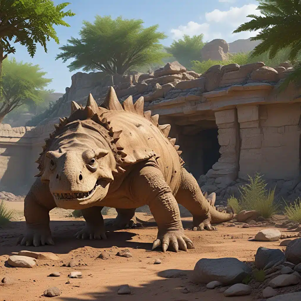 Uncovering the Forgotten Ruins of the Ankylosaurus Fortified Settlements