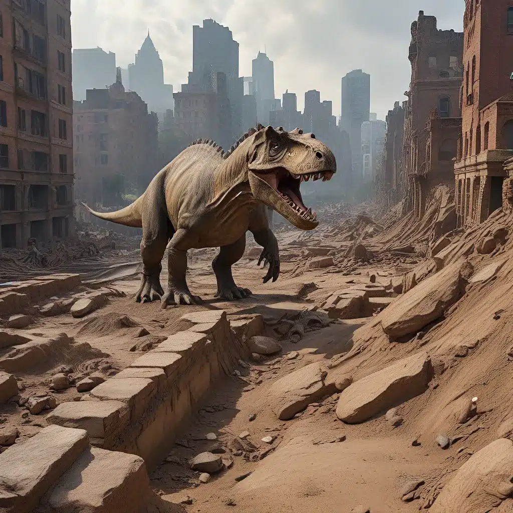 Unearthing the Colossal Ruins of Dinosaur Urban Landscapes