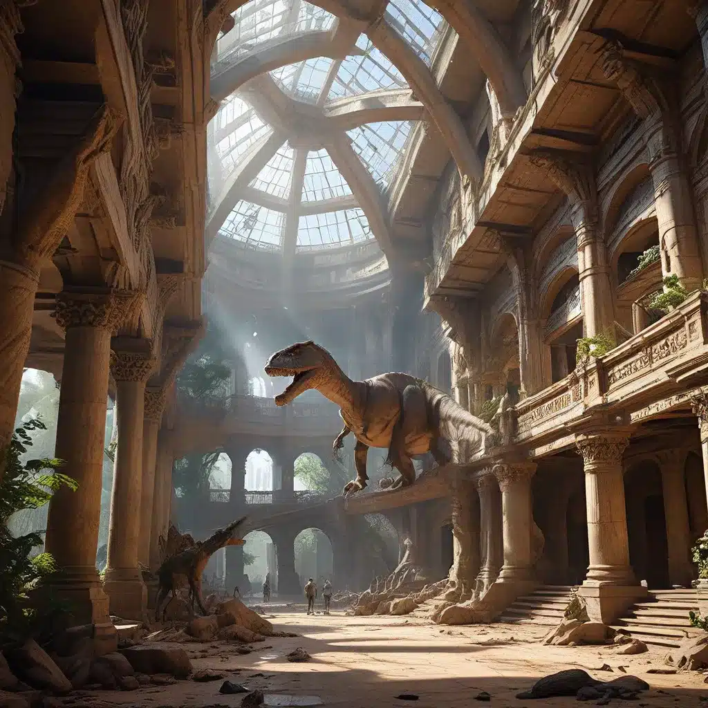 Unveiling the Architectural Brilliance of Dinosaur Civilizations