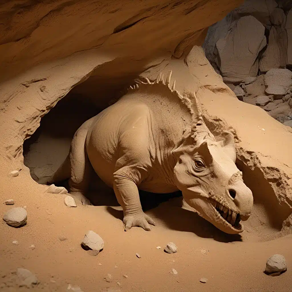 Unveiling the Enigmatic Burial Chambers of the Protoceratops Necropolis